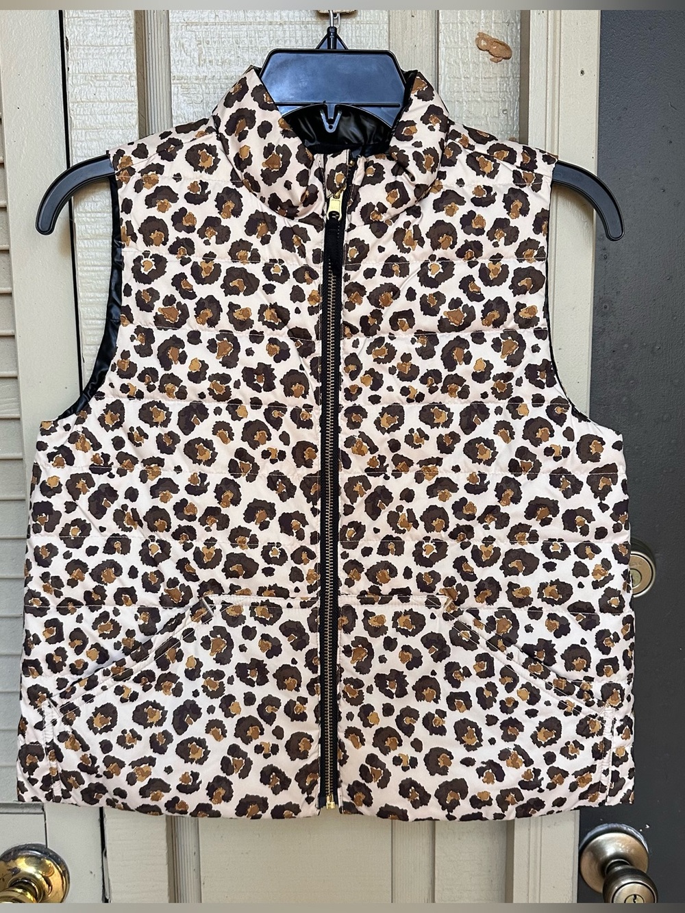 Size Small Leopard Vest